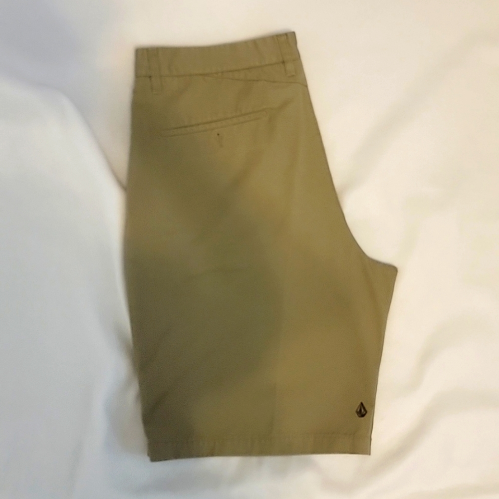 Volcom Shorts Tan Light Brown Khaki Men's 38